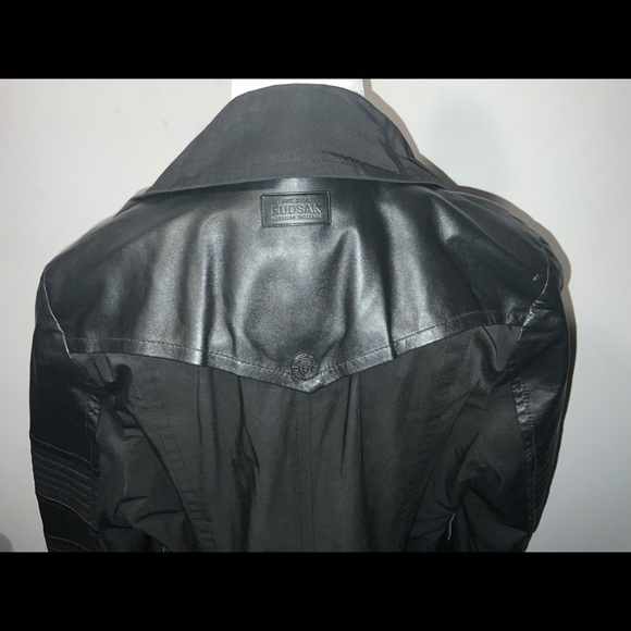 Rudsak leather pea coat - Picture 7 of 7